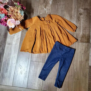 Tahari Casual Baby Girl Outfit Size 12M